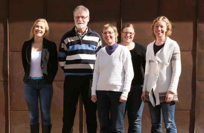 Foto: Bibbi Bonorden Ida Eriksson, Hans Nilsson, Stina Olofsson, Maria Fermvik och Ulrika Williamsson Projektgrupp Stina Olofsson, ordförande Josefin Kihlberg, sekreterare Jenny Johansson, Lst Maria