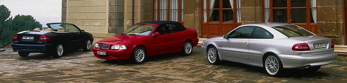 VOLVO C70 2001 2001 Elmanövrerade yttre backspeglar, Comfort chassi (cab) och Dynamic chassi (coupé), elektriska fönsterhissar, fjärrstyrt centrallås, färganpassade backspeglar, dörrhandtag och