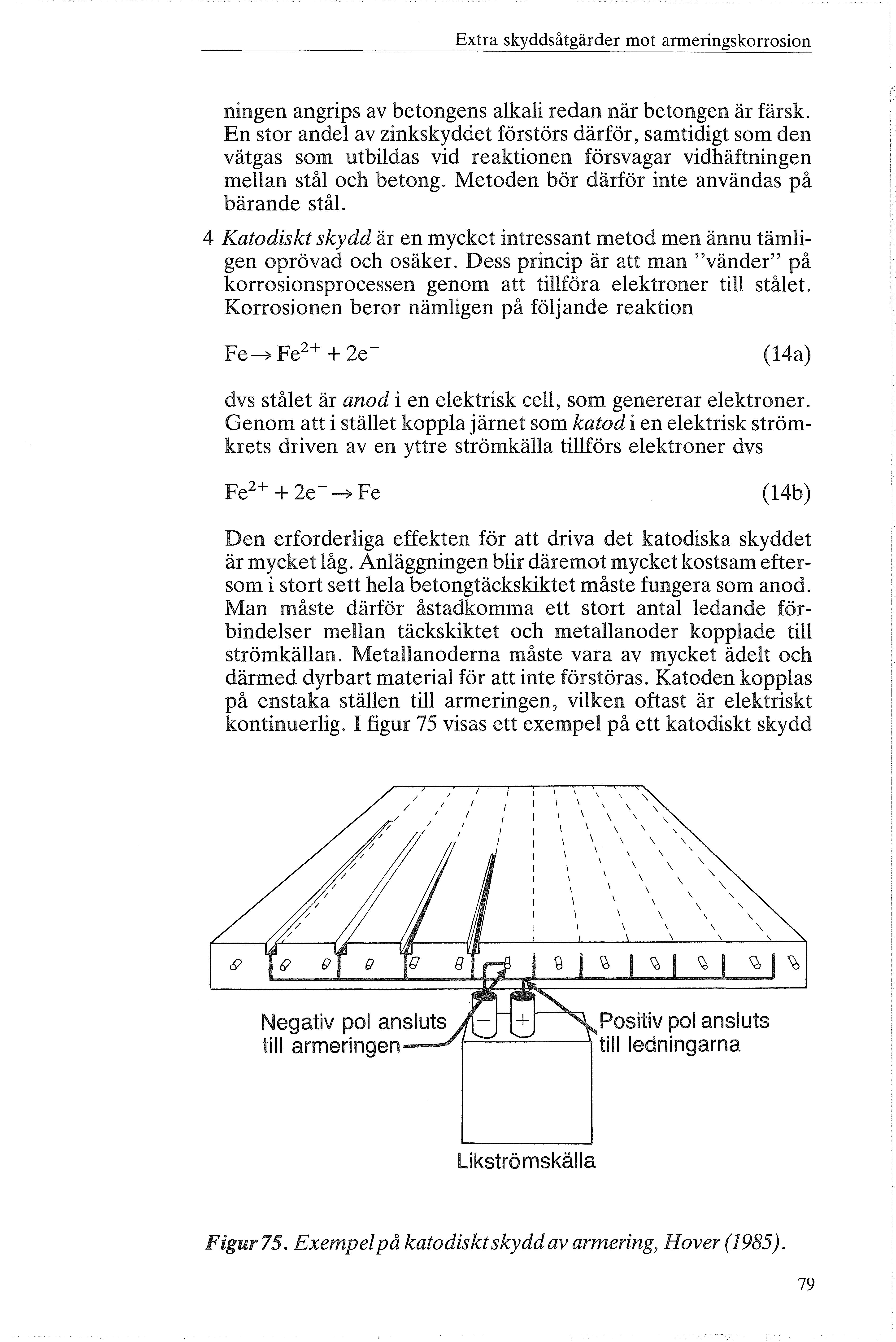 Extra skyddsåtgärder mt armeringskrrsin ningen angrips av betngens akai redan när betngen är färsk.
