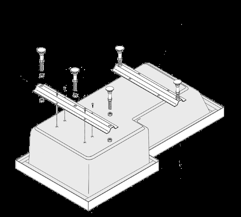 MONTERINGSANVISNING INBYGGNAD Innehåll badkar: 1. (1st lång, 1st kort) 2. Gängad stång (4st) 3. (12st) 4. Självborrande skruv 19mm (8st) 5. Ben 40mm (4st) 6.