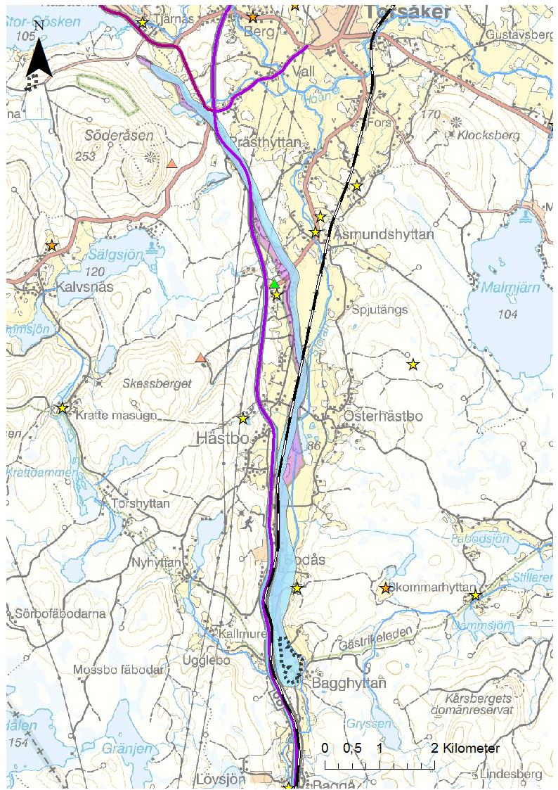 Söderåsen - Bodås (1) Isälvsavlagringen mellan Stor-Gösken ner mot Bodås. Det är en utpekad grundvattenförekomst, benämns i VISS Söderåsen-Bodås EU CD SE671734-152475. Arean på förekomsten är 2 km 2.
