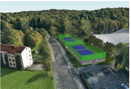 Torp - utbyggnad av kontor och tennisanläggning vid Töpelsgatan Ny detaljplan Skede: Plansamrådet är nyligen avslutat. Nu pågår arbete med att sammanställa inkomna synpunkter.