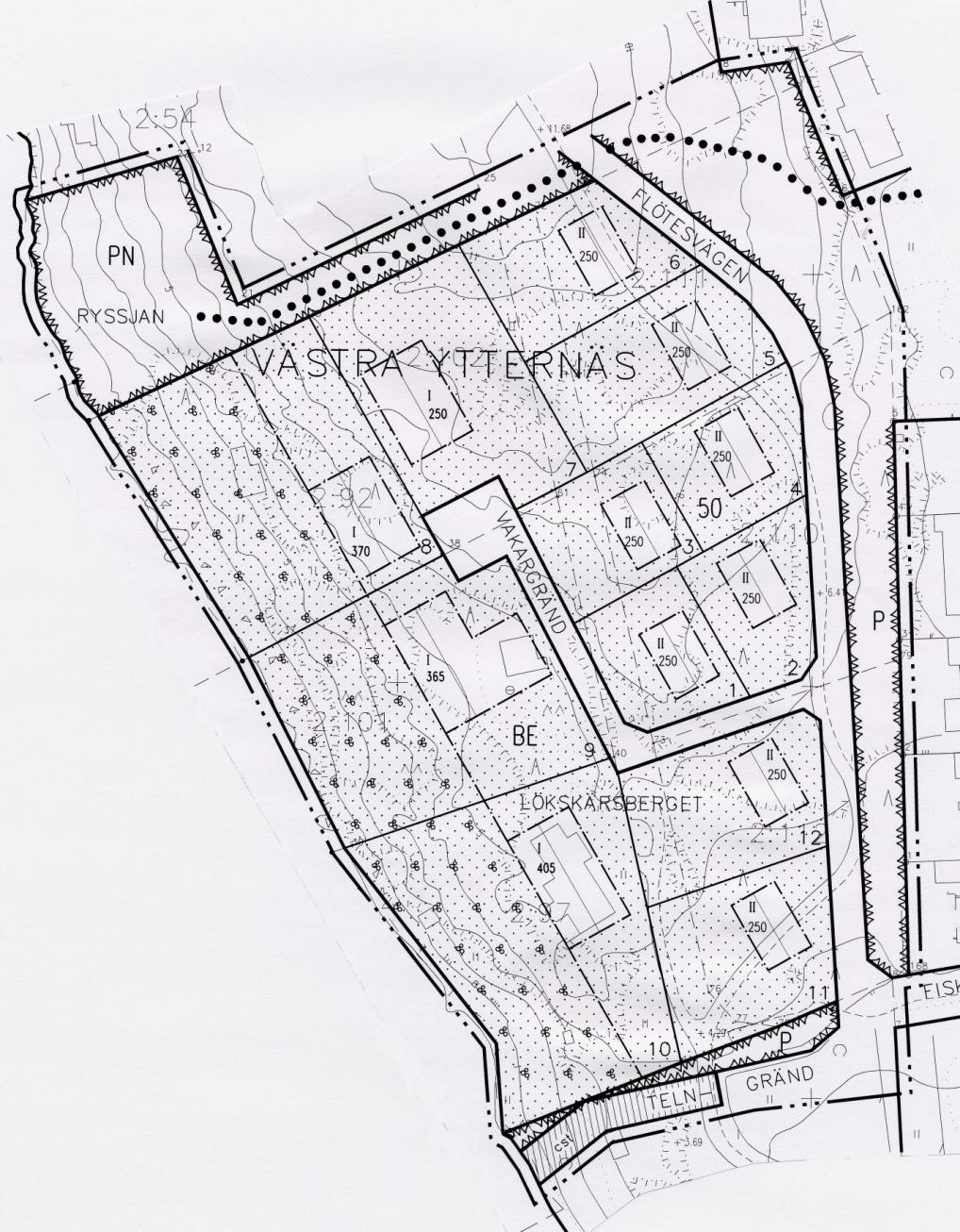 Nr 916 PLANBESKRIVNING FÖRSLAG TILL STADSPLAN FÖR YTTERNÄS BY, LÄGENHETERNA ELLER DEL AV LÄGENHETERNA RNR 2:92, 2:97, 2:101, 2:102, 2:109 2:113