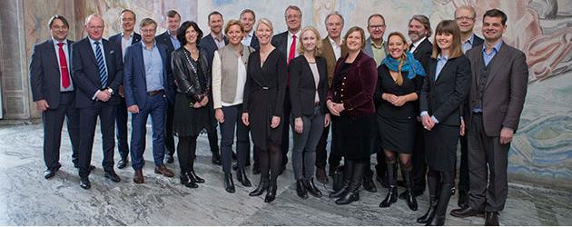 Vasakronan presenterade arbetet med sina hyresgäster Naturvårdsverket och SIDA i en fastighet på Östermalm, som