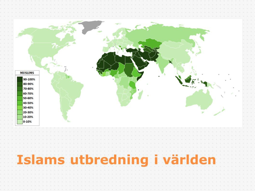 Islam. Abrahamitiska religionerna - Abraham och Hagar = Muhammed.