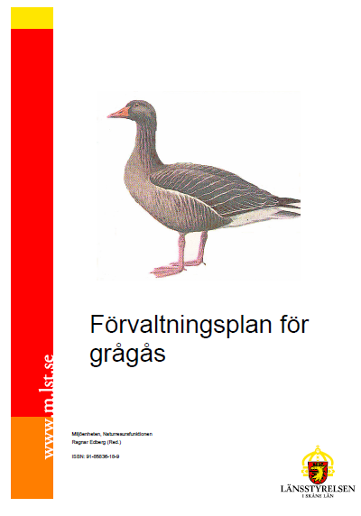 Grågåsförvaltningsplan togs