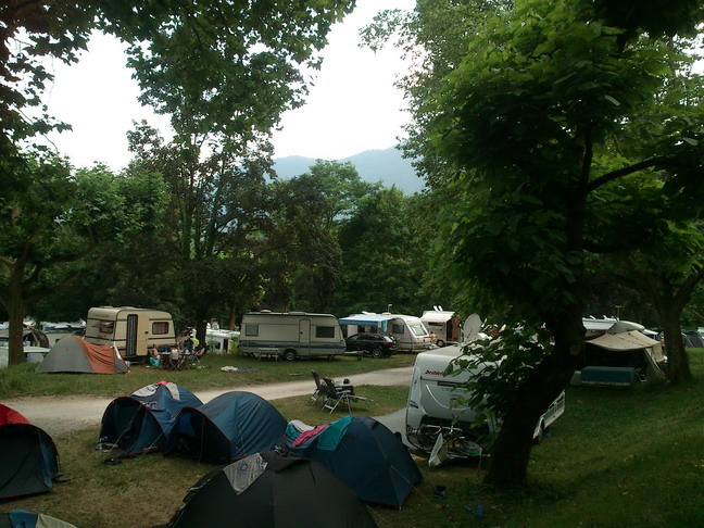 Sista campingen innan