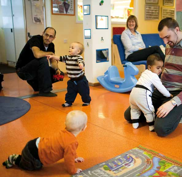 och flyktingmottagande Öppna förskolan i Husby