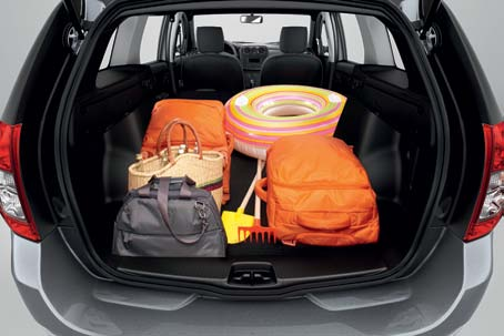 Med bagageutrymmet i Logan MCV kan du anpassa utrymmet efter dina behov oavsett vilka dina planer är.