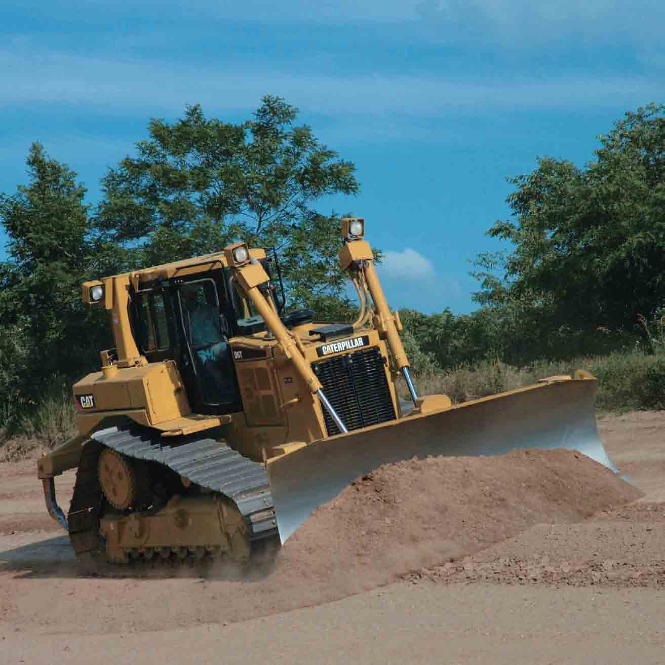 D6T Bandschaktare Cat C9 Motor med ACERT -teknologi Standard Nettoeffekt (ISO 9249) vid 1850 r/min XL/XW/LGP Nettoeffekt