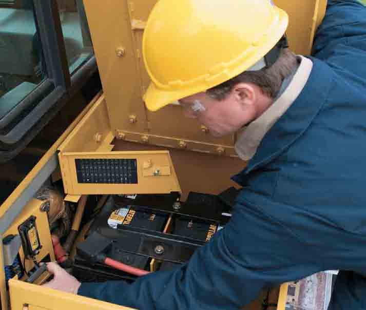 Servicevänlighet Förenklad service innebär mer tid för produktivt arbete. Inbyggd servicevänlighet.