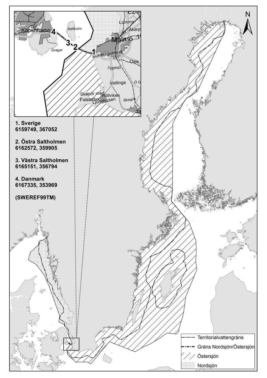 Bilaga 1 FÖRVALTNINGSOMRÅDEN: NORDSJÖN OCH ÖSTERSJÖN HVMFS :0