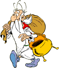 Skyddshelgon Sektionens skyddshelgon är druiden Miraculix (från serierna om Asterix av Goscinny och Uderzo). Sektionen har skriftligt tillstånd från upphovsmännen att avbilda Miraculix.