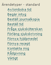 tidpunkt för besök. Under status framgår det om tiden är bekräftad eller ombokad. Geografiskt betjäningsområde Välj exempelvis Stockholms län, kön, åldersgrupp och klicka på knappen Lägg till.