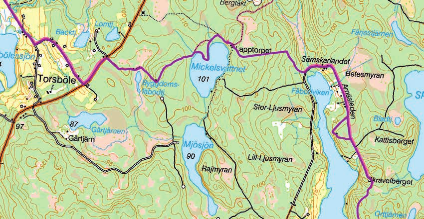 Här fi nns idag endast en byggnad kvar av tidigare sju. Under 1600-talet var här en by med en gård Bleckböle.