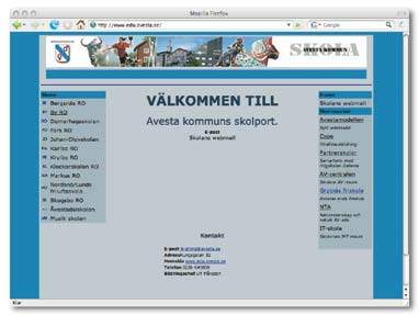 Vi finns på nätet Vår hemsida når du lättast genom att först gå in på Avesta kommuns skolportal www.edu.avesta.se och sedan klicka på Åvestadalskolan.