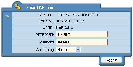 Flera Dörrkontrollenheter kan anslutas när systemet är i bruk. Under Centralenhetens lock finns en produktdekal där internetadressen finns angiven.