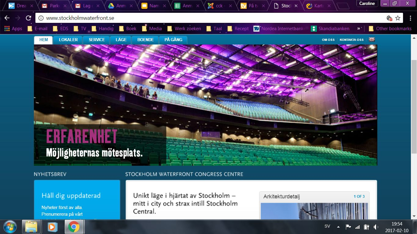 Stockholm Waterfront Paul Simon konsert 25 oktober 2016 20161024: Jag sitter sedan 2000
