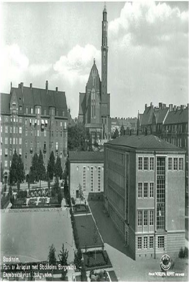 Sida 3 (8) Ellen Keys park i sin tidigaste skepnad. Vad har hänt i parken under åren? Ändringar och tillägg har gjorts i parken vid ett flertal tillfällen sedan den anlades i början av 1930-talet.