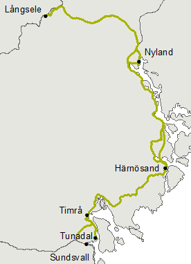 Ådalsbanan Västerasby-Långsele, km 483+600-529+391, risk för partiella varaktiga