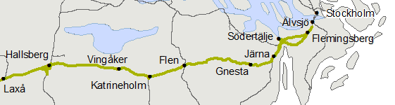 Ändring Västra stambanan Skövde-Falköping nedspår km 313+773-342+866 STH 130 pga dåliga räler.