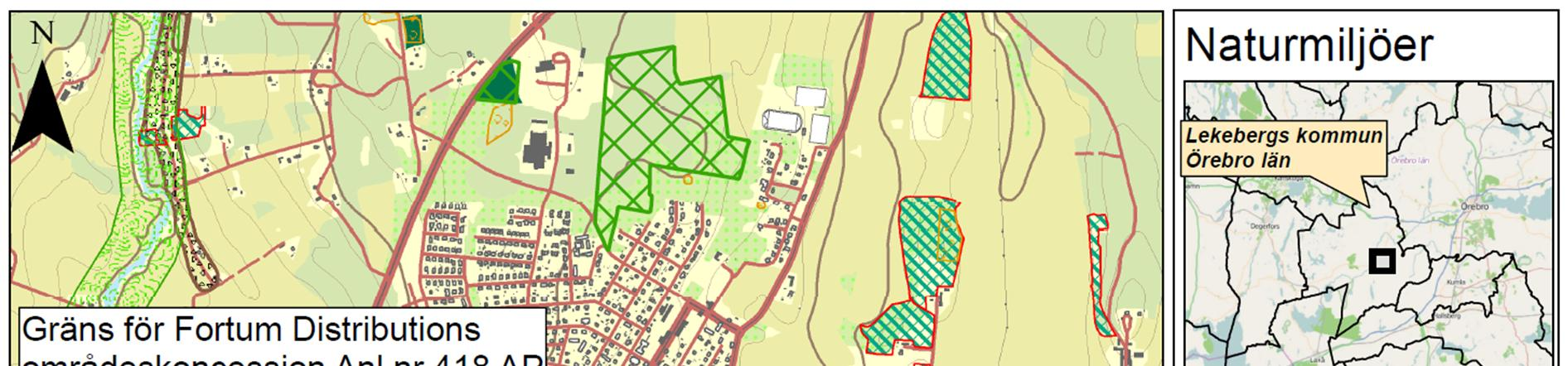 infiltrationen används Svartåns vatten. Vattentäkten försörjer, enligt länsstyrelsen i Örebros län, cirka 3 000 personer och har en uttagsmängd på cirka 800 m 3 per dygn. Figur 2.