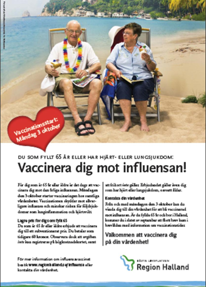 Influensavaccinationen 2011 Vem? Varför? När? Hur?