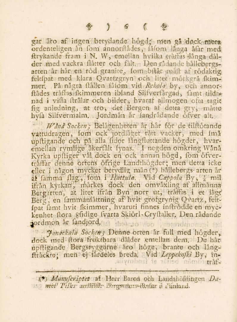 #> } f f 4 gar afo af ingen! betydande högd;' men ga döckr.m^er* ordenteligen ån fom annorfiådes, fåfom länga åfar med ftrykande fram i N.