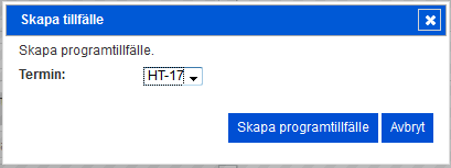 Öka revision - behåll värdet för Fastställandestatus används om du enbart ska ändra ickeutbildningsplansrelaterade fält inför en ny kull som ska läsa programmet.