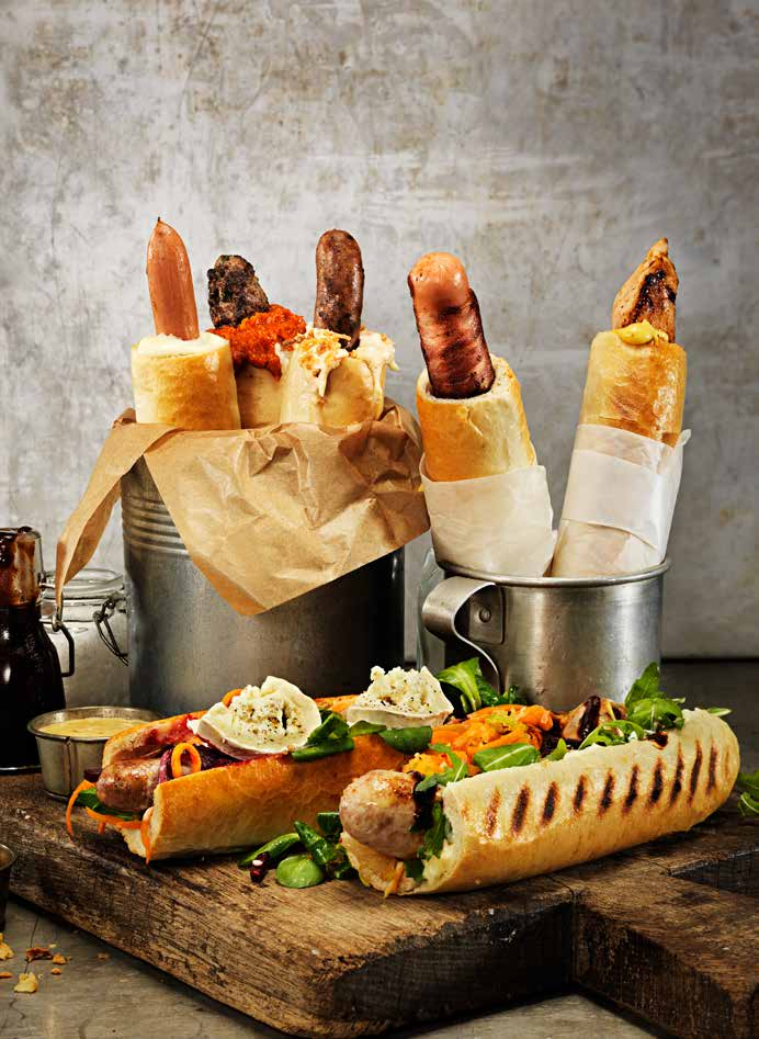Trend En klassiker på ett nytt sätt! French hot dog passar utmärkt om du vill testa nya trendiga varianter på korvportioner.