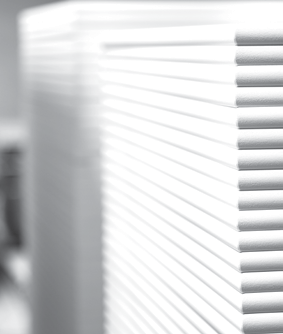 In addition with a traditional wooden top panel you can now choose a glass top panel in white or black, as well as a stone top panel in black or grey.