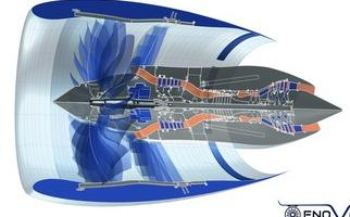 kompressorstruktur Open rotor flight test GKN responsible