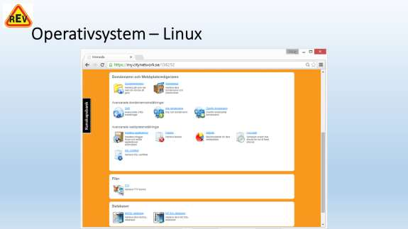 WordPress kräver att du har Linux som operativsystem för din