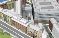 Ombyggnadsarea 5500m2 Tillbyggnad av rättscentrum i Malmö Rättscentrum Företaget har inte lagt till någon egen notering Byggstart augusti 2011 Byggkostnad 1,1 mdr kr F-btkn Gasklockan 3 Byggmånader