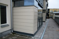 id 7387) Produkt: Cembrit Zenit Saturn Arkitekt: Tengbom Arkitekter AB Entreprenör: PEAB Sverige AB Byggår: 2013 Adress: Paradgatan 61-65 Ulriksdal Ort: Solna Byggstart oktober 2011 Byggkostnad minst
