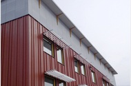 CEMENTMOOD / Genomfärgad fibercement i utsatt kustklimat Byggstart oktober 2011 Projektnamn: Äldreboende. Vallda Heberg. Byggkostnad ca 100 mkr Kungsbacka (Ref.