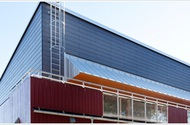 Nybyggnad av förskola (passivhus) i Österåker Skogslundens förskola Fibercement på Sveriges första EUcertifierade passivhus Byggstart september 2009 Skogslundens Förskola.