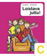 Mervi Lindman har illustrerat Loistava juttu! a och Loistava juttu! b, Jukka Laukkanen Loistava juttu! c och Loistava juttu! d. 9789515233882 Loistava juttu!