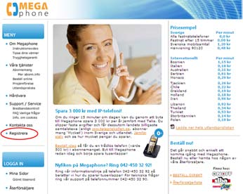Portering innebär att ditt nummer flyttas från din nuvarande telefonoperatör till Megaphone. Du kan även behålla ditt gamla abonnemang och lägga till ditt nya abonnemang som en extra telefon.
