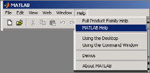 MATLAB-miljön: kommandon MATLAB-miljön: interaktiv MATLAB styrs vanligen från kommandofönstret (Command Window).