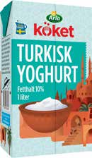 nr. 6354 Jordgubb & Granat Art. nr. 6367 TURKISK MEZE, MATYOGHURT 1 lit Arla Köket Art.