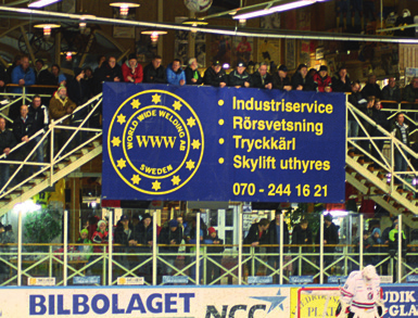 ut till hela hallen.