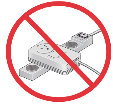 5. Anslut den andra Powerline-adaptern till ett vägguttag där du vill ha