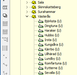 Du skall nu placera Romfartuna kyrka i mitten på bilden. Romfartuna ligger i Västerås kommun, Västmanlands län. Ett sätt att få Romfartuna i mitten på kartan är att göra följande.