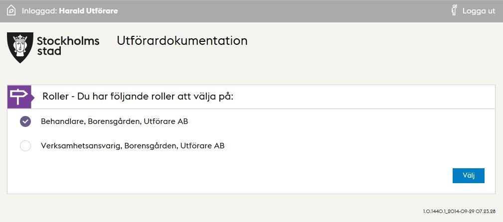 7 (49) Inloggning När identifieringen är klar loggas du automatiskt in i ParaDifo.