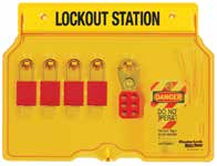 Tillbehör Grupp-lockout Förvaring Lockout-stationer Grupp-lockout Förvaring Jobba effektivare och säkrare med rätt tillbehör och smart förvaring!