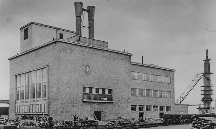 1945. Ångcentralen.