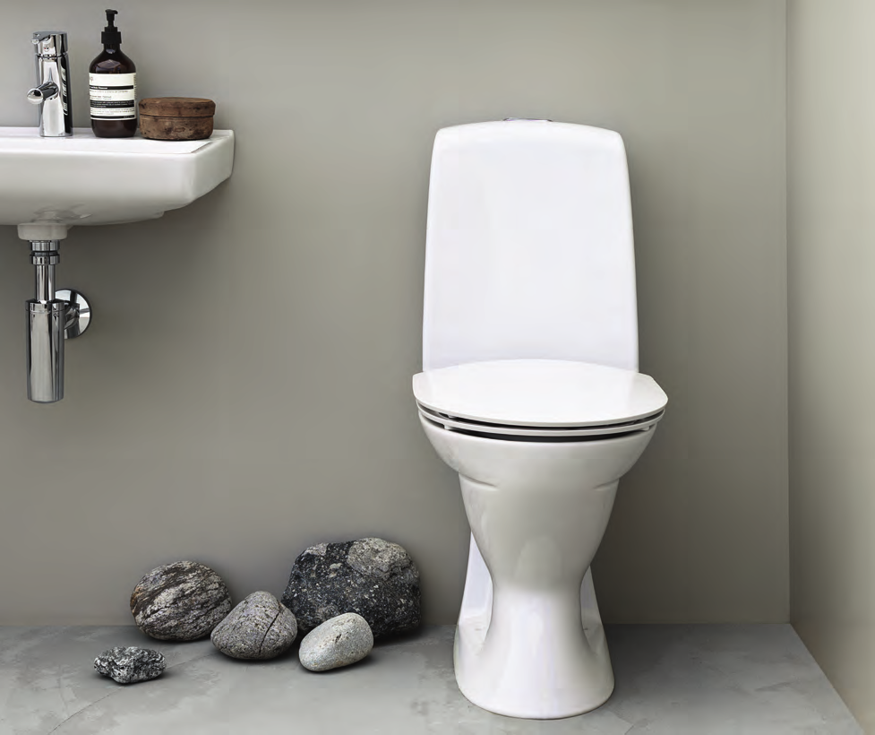 WC-STOLAR 2 3 4 1 WC-STOLAR Lyft på locket till en ny Ifö-toalett och du kommer att bli förvånad. Vi har nämligen tagit bort spolkanten.