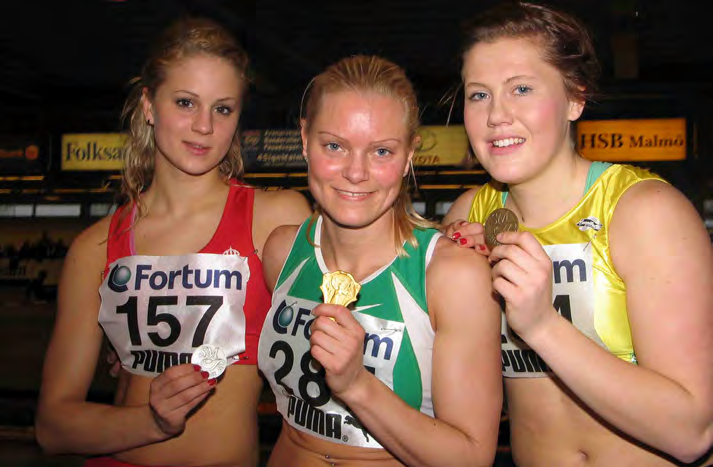Första S-finalen inomhus. Silvermedalj. Ändå inte helt nöjd.