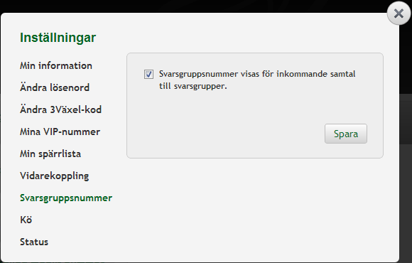 Admini stratören kan upprätta olika tidsstyrnings listor för de fasta numren, till exempel att de endast fungerar måndag fredag mellan 08.00 